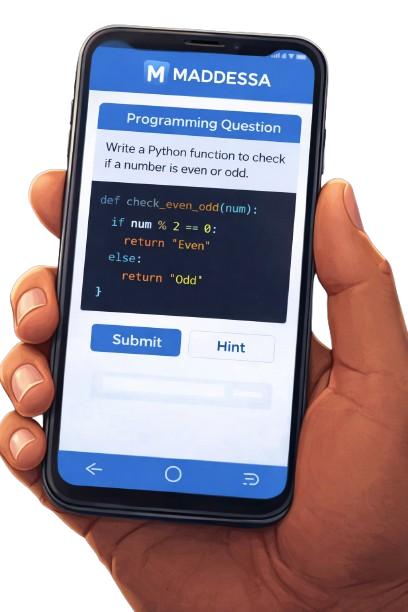 Madessa app preview